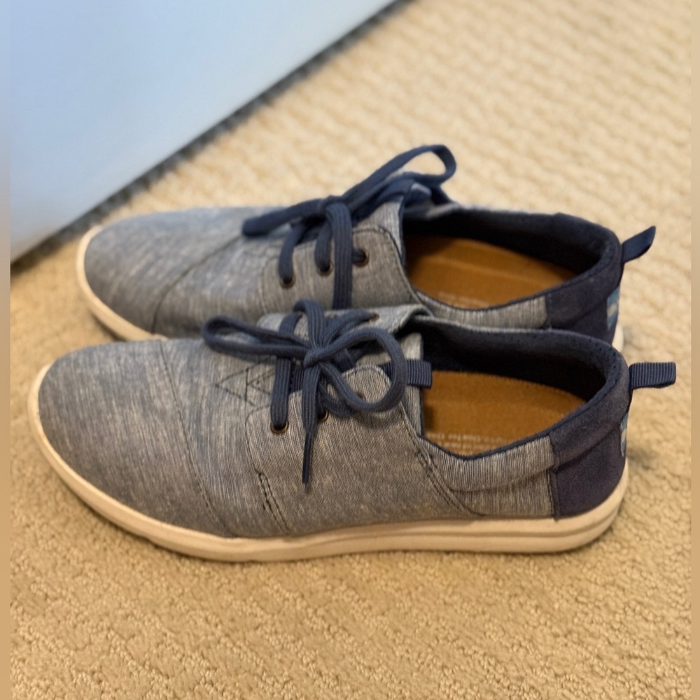 Women’s Toms sneakers Denim Del Ray lace up